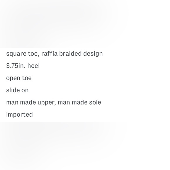 Marc fisher braided heeled sandals - Picture 10 of 10